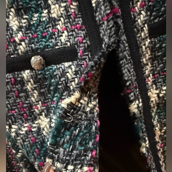 By Anthropologie Tweed Jacket - Picture 4 of 6